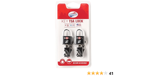 Amazon Co Jp アメリカンツーリスター バッグ用ロック 旅行小物 鍵 Tsa キー ロック 2個入り 4 Cm 0 01kg ブラック シューズ バッグ