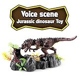 Litzpy Voice Sensor Dinosaur Toy - Pen Holder For Desk (Assorted Colors)