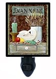 Night Light – A Time to Be Thankful – Floral and Candle