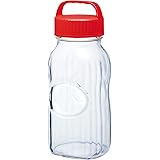東洋佐々木ガラス 果実酒瓶 漬け上手 うめ編 2L 日本製 クリア 2000ml I-77861-R-C-JAN