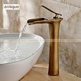 WANFANラグジュアリーシングルハンドル洗面台蛇口_antique
