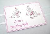 Small Album- Pink Butterfly Gran by WHITE COTTON CARDS