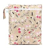 Bumkins Wet Dry Bag, Flutter Floral by Bumkins