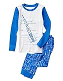 Crazy 8 Toddler Boys' His Li'l Long Sleeve Pajamas Space 18-24 Months [並行輸入品]
