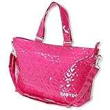 ベビードール 収納ワイドまち 2wayハートマザーズバッグ ショルダー トート レディース ラズベリーピンク