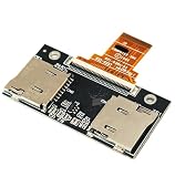 Sintech デュアルマイクロSD - 40ピン ZIF CEアダプターカード、iPod Classic iPod Video 5th 5.5th 6th 6.5th 7th 7.5th TFカードアダプター MK8022GAA MK1634GAL MK1231GALの交換用