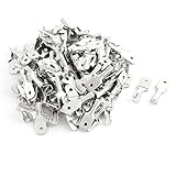 120Pcs 6.3ミリメートル男性真鍮スペードターミナルコネクタ