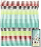Weegoamigo Knitted Travel Blanket - Frankie Stripe by Weegoamigo
