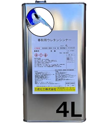 Amazon | 小分け ロックペイント 016-F773 エコマルチシンナー＃20 3.7