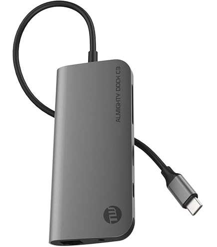 Amazon | TUNEWEAR ALMIGHTY DOCK CX1 17-in-1 USB-Cハブ 最大3画面 