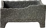 プラスガーデン 水蓮鉢 陶箱 植木鉢カバー 波の瀬 (なみのせ) (w315×d315×h180)mm 底穴なし あじさい 信楽焼 241-01