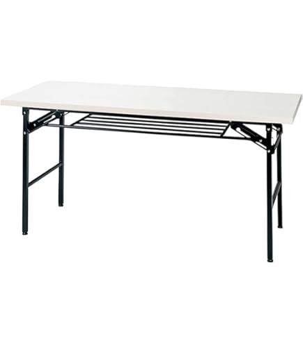 長机　折りたたみ机　テーブル　会議机　フリーマーケット　ホワイト Amazon.co.jp: Contigo 折り畳みテーブル 会議用テーブル 長机