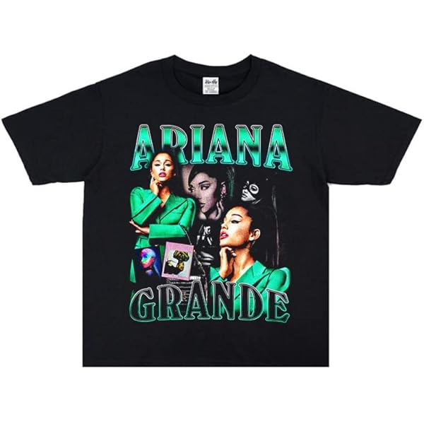 Amazon.co.jp: 公式Ariana Grande Thank U、Next Homage Tシャツ