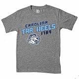 Wes and Willy North Carolina Tar Heels Youth NCAA Biggest Fan Tシャツ – チャコール、 Youth Large ブラック