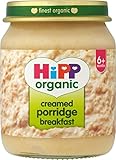 Hipp Organic Creamed Porridge Breakfast 6mth+ (125g) ヒップ有機クリーム粥朝食6Mth + （ 125グラム）