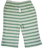 Baby's Own レギンス グリーングレーボーダー 60cm インターロック 781840