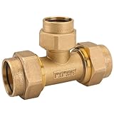 HomeFlex 11 – 401 – 010 1インチx 1インチx 3 / 4インチCorrugatedステンレススチール管Tee