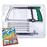 万能ノコギリ 3種類の替刃付き 【木・金属のパイプ・レンガ・プラスチックなどの切断に】