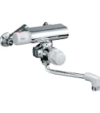 LIXIL(リクシル) INAX 浴室用 壁付 定量止水サーモスタット付シャワーバス水栓 逆止弁付 防カビホース 吐水口長さ170mm 凍結防止水抜き仕様 RBF- wyw801m Amazon | LIXIL(リクシル) INAX 浴室用 壁付 定量止水サーモスタット付