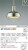 コイズミ照明 ペンダントライト 白熱球100W相当 フランジ ニッケルメッキつや消し AP45543L