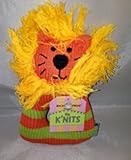6' Soft Knitted Lion Rattle Plush [並行輸入品]