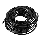 Asixx　灌漑パイプ　灌漑ホース　２０M　内径8mm　外径11mm　PVC　散水　 ガーデニング/芝生/庭園/温室/芝生/観葉植物/鉢植え　ブラック