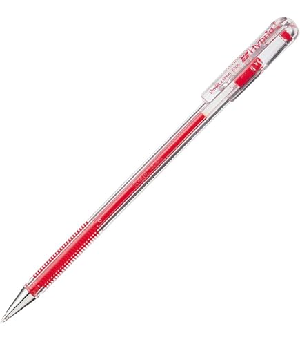 Amazon | ぺんてる ゲルインキボールペン ハイブリッド 0.5mm 黒インキ