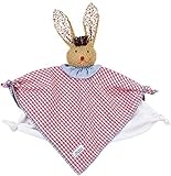 K?the Kruse 74850 Classic Comforter Blanket Rabbit, Red/Blue Checked by K?the Kruse