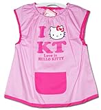 ハローキティ ノースリーブ スモック 幼児 100cm 110cm 120cm (110cm, A絵柄)