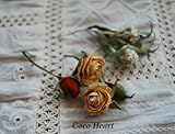 ~Coco Heart~ちょっぴり　ドライフラワー　ミニバラミックス（木の実・ドライフラワー.リース、アレンジ）