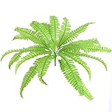 人工シルク草2個パックボストンFern 18ヘッドPersian Leaves Plants Gardenウェディングデコレーション