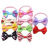 HBF 10点セット キッズ ヘアアクセサリー ヘアゴム 髪留め 髪飾り リボン かわいい レデイース キュート おしゃれ 人気な髪飾り 子供&大人通用