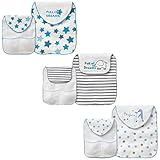 ベビー 汗取りパッド リバーシブル ガーゼ パイル 3枚組 赤ちゃん 乳児 取替ラクラク