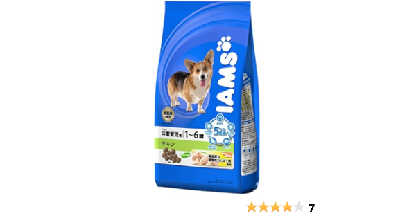 Amazon アイムス Iams 成犬用 体重管理用 1歳 6歳 チキン 1kg アイムス Iams ドッグフード 通販