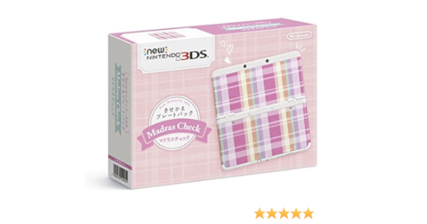 Amazon New ニンテンドー3ds きせかえプレートパック マドラスチェック マドラスチェック 任天堂 ケース プロテクター