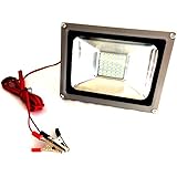 20w 投光器 12Vワニグチクリップ付 作業灯 ワークライト LED 省電力照明