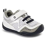 [ペディペド] pediped Grip n Go グリップゴー Force フォース - セカンドベビーシューズ ベビースニーカー ホワイトネイビー EU21 (日本サイズ13-13.5cm) 【並