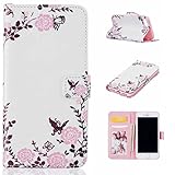 iPhone 8 手帳型 ケース Zeebox 高品質 落下防止 保護カバー 財布型ケース カード収納ホルダー マグネット式 Apple iPhone8 対応 無期限生涯補償付き (ピンク #10)