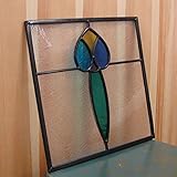 ステンドグラス アイアン 幅30cm INK-Sglass6