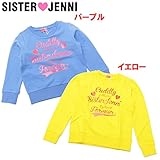 (ジェニィ)JENNI ベア天竺 ロゴ総柄プリント 長袖Tシャツ 150 イエロー(080)