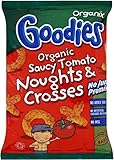Organix Goodies Organic Saucy Tomato Noughts & Crosses 12mth+ (15g) Organixは、有機生意気なトマトの三目をグッズと12Mthの
