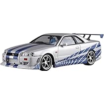 ワイルド・スピード R34 スカイラインGT-R プラモデル