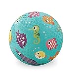 Crocodile Creek Fish Playground Ball Teal 5 [並行輸入品]
