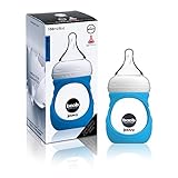 Joovy Boob Glass Bottle & Sleeve, Blue, 5 Ounce by Joovy