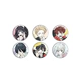 薫る花は凛と咲く 07 [公式イラスト] ホログラム缶バッジ[57mm] 6個入りBOX