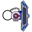 遊☆戯☆王VRAINS デュエルディスク Playmaker Ver. ラバーキーホルダー