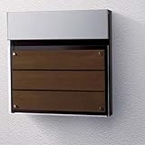 パナソニック　FASUS-NFR　フェイサスNFR　フラットタイプ　エボニーブラウン　CTCR2114MB　【郵便ポスト】 エボニーブラウン色