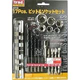 ｔｒａｄ１７ｐｃｓビット＆ソケットセット DT4B
