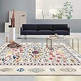 レトロ カーペット モロッカン柄 キリム柄 ラグ マット オールシーズン モダン カーペット ホットカーペットカバー 冷房対応 ラグ カーペット 50*120CM 洗える オールシーズン ギャベ柄 軽量 ウォッシャブル 滑り止め マット 長方形 丸洗い デザイン トルコ風 ラグ インテリア