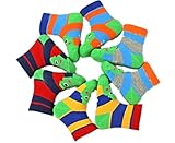 (リアルスタイル)Real Style ベビー 幼児用 赤ちゃん キッズ 子供 靴下 ソックス アニマル 動物 キャラクター 恐竜 ジュニア 12足 セット クルー丈 カラフル 男の子 女の子